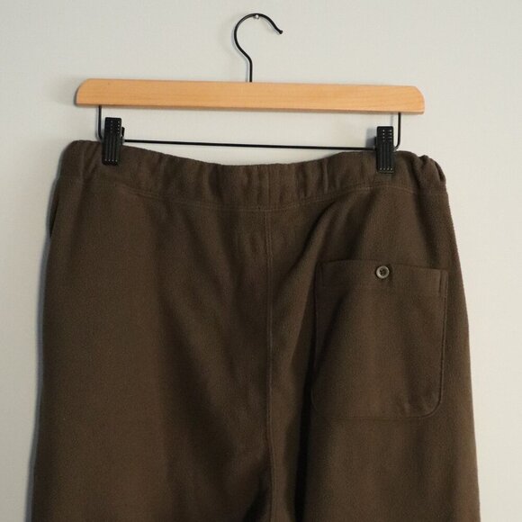 American Essentials Women's Brown Sz XL Luxury Sherpa Stretch Straight Leg Pants - Picture 7 of 12